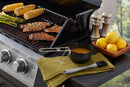 Mr.Bar-B-Q Kickstand Sauce Pot & Baster