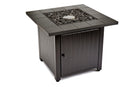 30-Inch Square Propane Gas Fire Pit Table with Fire Glass Rocks | Endless Summer