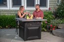 DualHeat Propane Gas Fire Pit Table "The Dakota" 38-Inch Square | Endless Summer