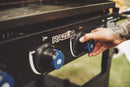Razor 4 Burner Razor Griddle with Folding Shelves and Features
