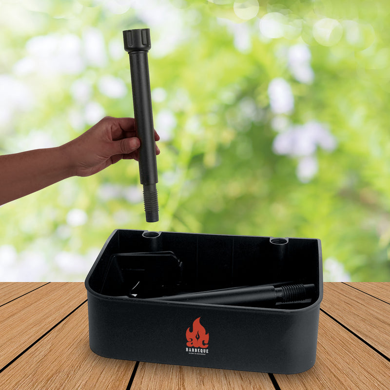 AC BBQ Barbeque Serving Caddy