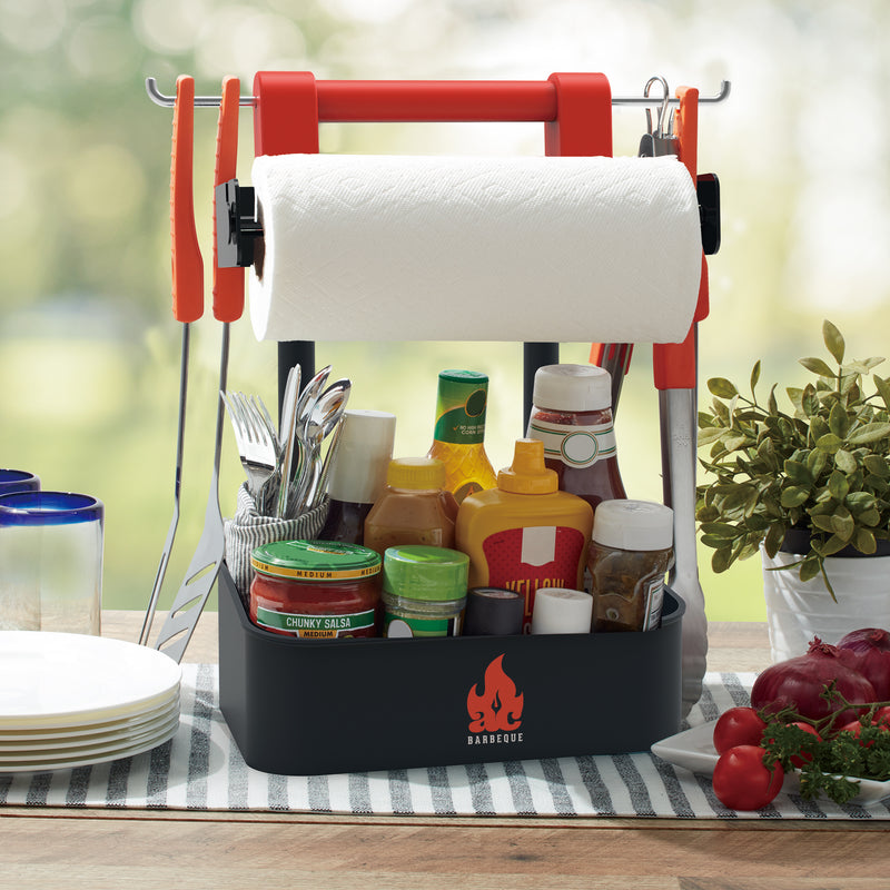 AC BBQ Barbeque Serving Caddy