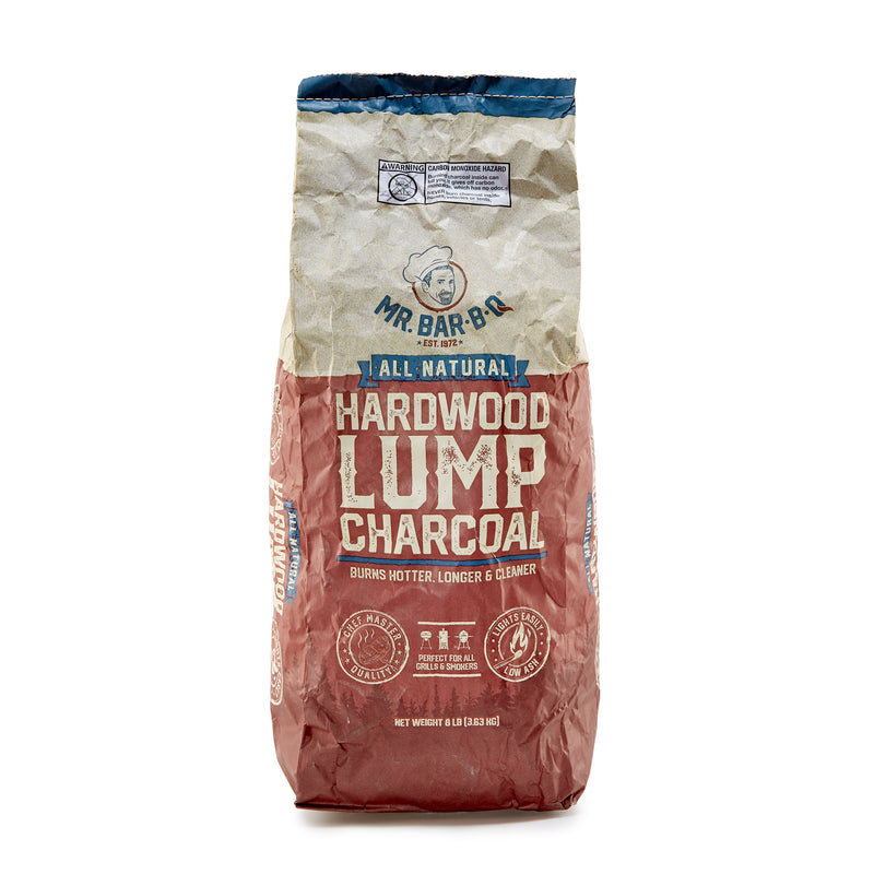 Mr. Bar-B-Q 8 lb 100% Natural Hardwood Lump Charcoal