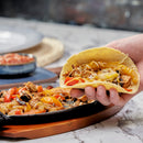 Cast Iron Fajita Platter Set | Mr. Bar-B-Q