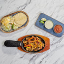 Cast Iron Fajita Platter Set | Mr. Bar-B-Q