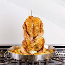 XL Vertical Griller with Rack Powered by Trompo King