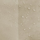 Taupe Poly 86-Inch Patio Sofa Cover