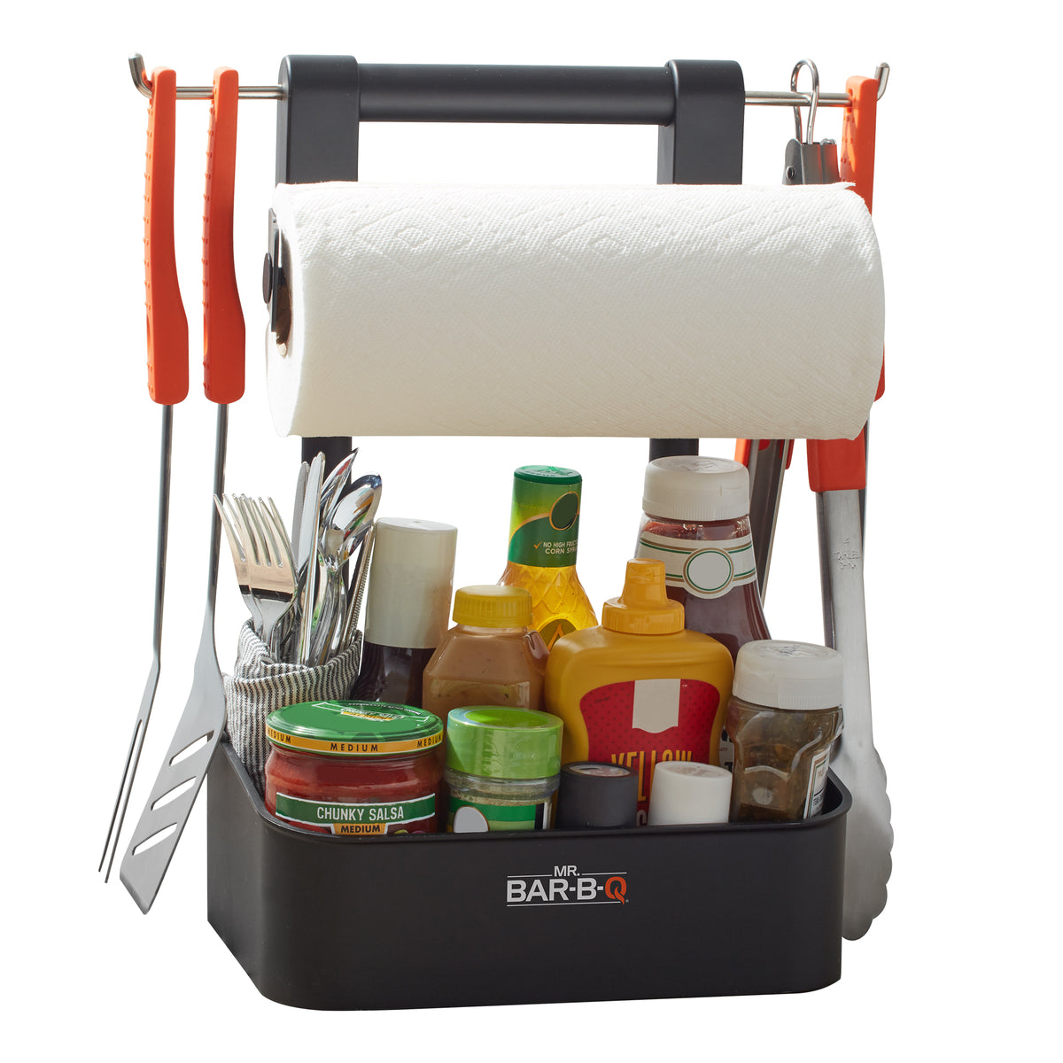 バーベキュー・調理用品 DEVISE WORKS WHAT WE WANT TAMATEBAKO Collapsible BBQ Tool and Condiment Organization Caddy| Mr. Bar-B-Q
