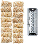 Haystack Fire Starter Airflow Cage and Haystack Fire Starters (Bundle: Cage and 48 Haystack Fire Starters)