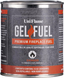 Gel Fuel, Premium Fireplace Fuel 13oz. Cans (12 Pack) | UniFlame