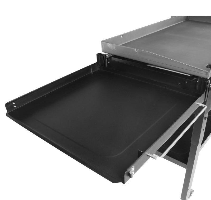 Razor 4-Burner Griddle with Folding Shelves