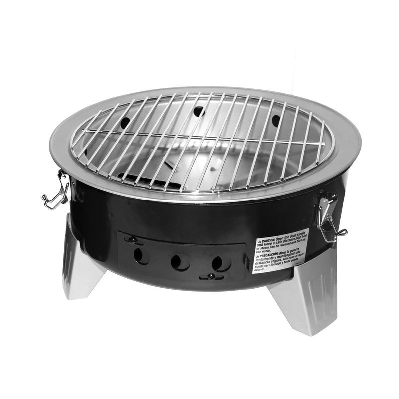 4 Tier Vertical Charcoal Smoker | Grill Boss