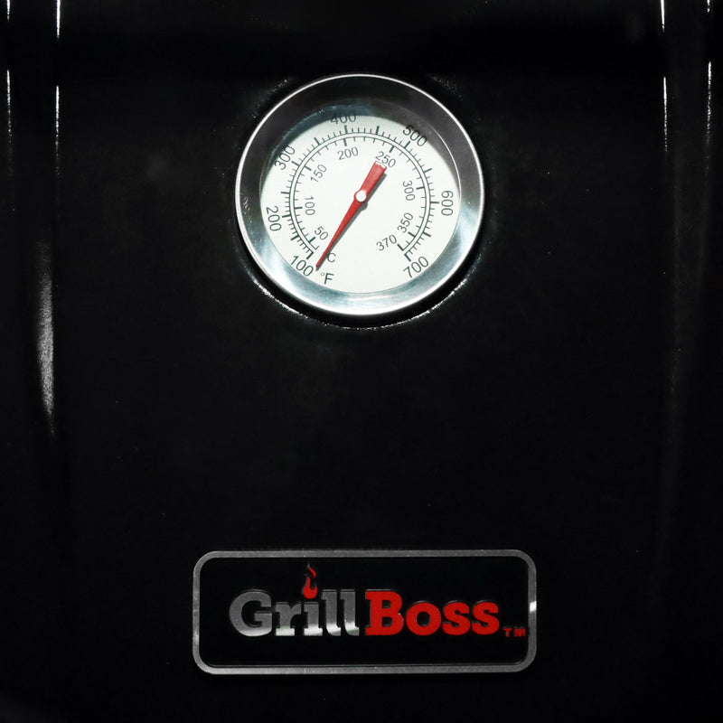 4 Tier Vertical Charcoal Smoker | Grill Boss