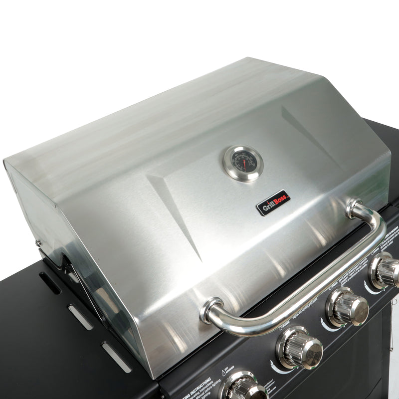 4 Burner Gas Grill | Grill Boss