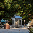 45-Inch Wood Burning Steel Outdoor Fire House | Endless Summer