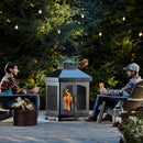 45-Inch Wood Burning Steel Outdoor Fire House | Endless Summer