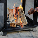 45-Inch Wood Burning Steel Outdoor Fire House | Endless Summer