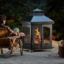 45-Inch Wood Burning Steel Outdoor Fire House | Endless Summer