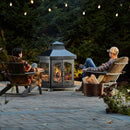 45-Inch Wood Burning Steel Outdoor Fire House | Endless Summer