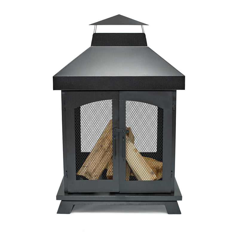 Endless Summer 45 In.  Wood Burning Steel Outdoor Fire House