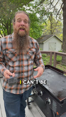 Mr. Bar-B-Q Bristle Free XL Steam Clean Griddle/Grill Brush Powered by Scrub Daddy