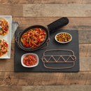 Mr.Bar-B-Q Hot Dog Trivet in Chrome and Rose Gold Finish