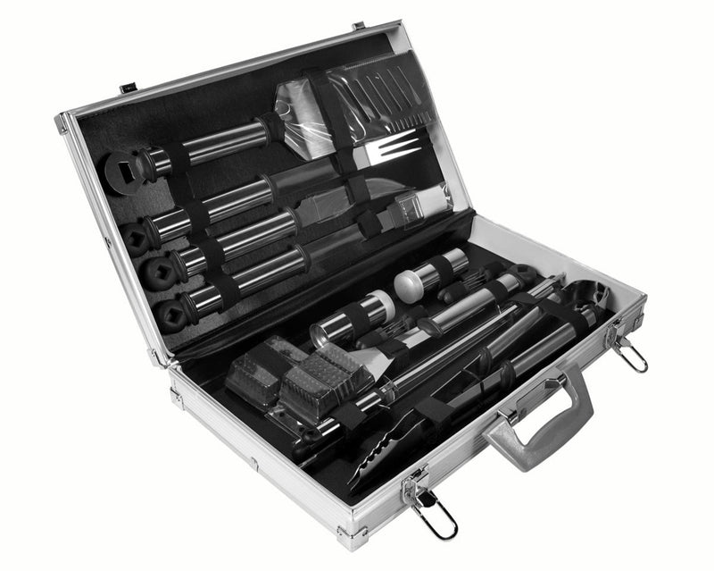Mr.Bar-B-Q 21 Piece Tool Set with Aluminum Case