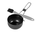 Mr.Bar-B-Q Kickstand Sauce Pot & Baster