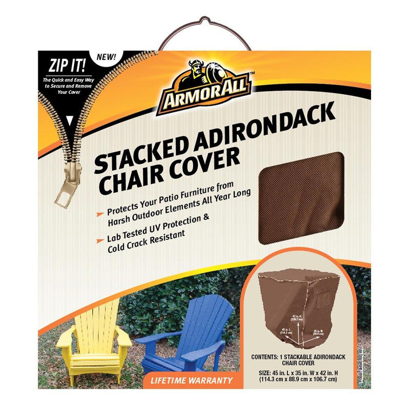 Mr.Bar-B-Q Armor All Stacked Adirondack Chair Cover