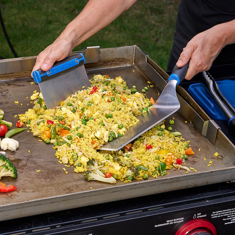 Grill Scraper Razor Griddle Scraper Chopper | Razor