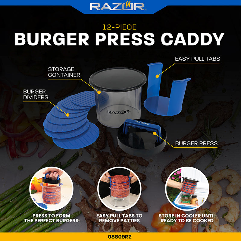 Razor Burger Press Caddy