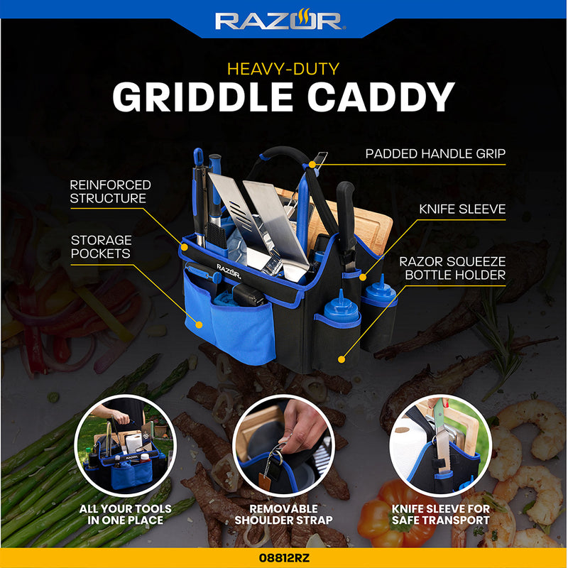 Razor Heavy-Duty Griddle Caddy
