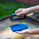 Oversized Griddle Scrub Brush/Scrubber | Razor