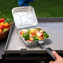 Popcorn tray with veggies 