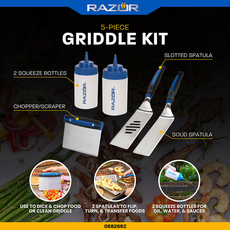 Razor - Commercial-Grade Griddle Scraper
