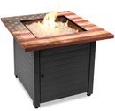 Endless Summer 30 in. "The Liberty" LP Gas Outdoor Fire Pit With American Flag Mantel
