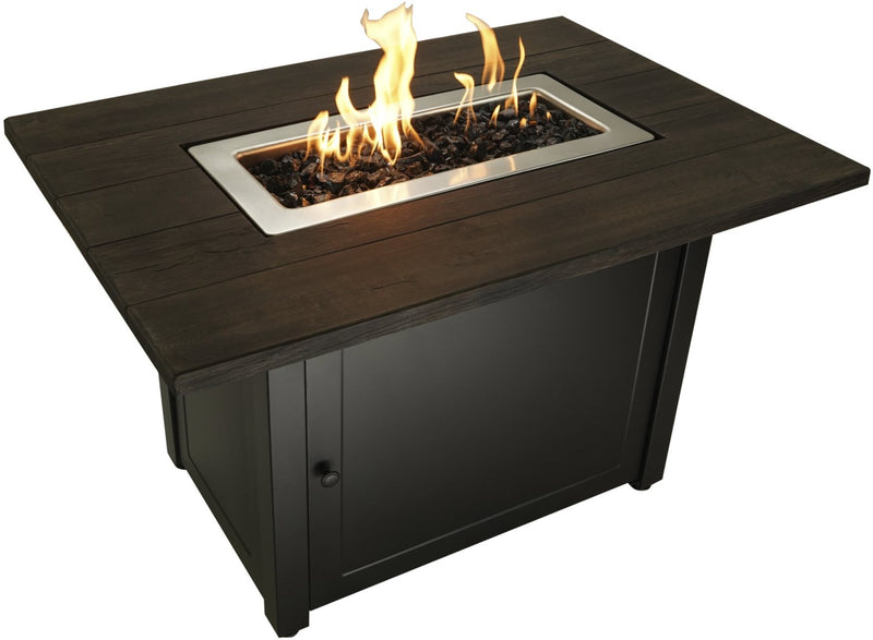 Endless Summer 40 in. "The Marc" Outdoor Rectangular Steel Frame LP Gas Fire Pit