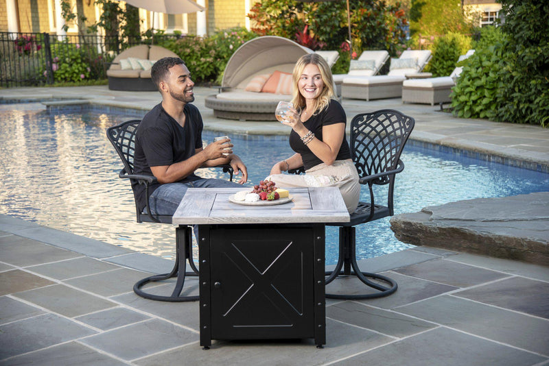 Endless Summer 30 in. “The Mason” LP Gas Outdoor Fire Pit