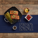 Mr.Bar-B-Q BBQ Trivet in Chrome and Rose Gold Finish