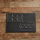 Mr.Bar-B-Q Hot Dog Trivet in Chrome and Rose Gold Finish
