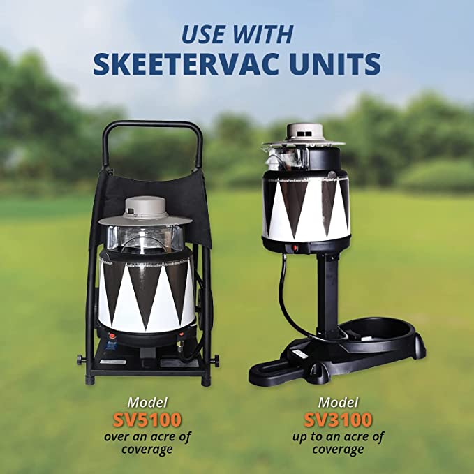 SkeeterVac TacTrap Replacements, Sticky Trap for Mosquitoes for Use with SkeeterVac Mosquito Killer – 2 Pack