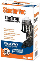 Mr. Bar-B-Q SkeeterVac TacTrap Replacements, Sticky Trap for Mosquitoes for Use with SkeeterVac Mosquito Killer – 2 Pack