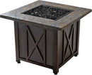 30-Inch Square Propane Gas Outdoor Fire Pit Table | Endless Summer