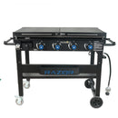 Razor 4 Burner Razor Griddle with Folding Shelves and Features
