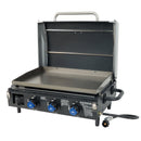 Razor 3 Burner Portable Griddle with Lid