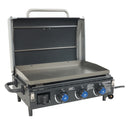 Razor 3 Burner Portable Griddle with Lid