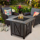 30-Inch Square Propane Gas Outdoor Fire Pit Table | Endless Summer