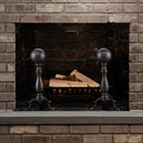 Black Ball Andirons | UniFlame