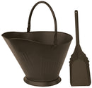 Bronze Finish Coal Hod and Shovel | UniFlame