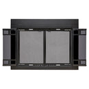 UniFlame "Connor" Bi-fold style Fireplace Doors with Smoke Tempered Glass